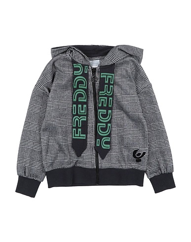 FREDDY Hoodie Schwarz 95% Baumwolle, 5% Elastan