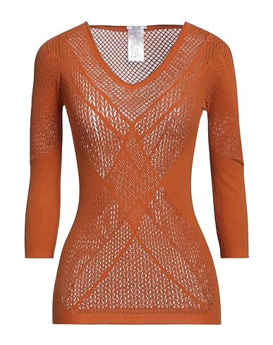 WOLFORD T-shirt Cammello 83% Poliammide, 17% Elastan