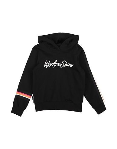SHOE Sweatshirt Black 95% Cotton, 5% Elastane