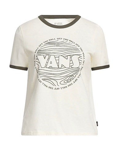VANS T-shirt Ivory 100% Cotton