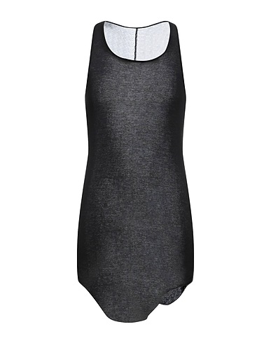 RICK OWENS Tanktop Schwarz 100% Baumwolle