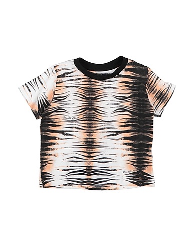 CAVALLI CLASS T-shirt Black 95% Cotton, 5% Elastane