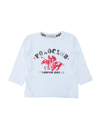 POLOCLUB LONDON 1909 T-shirt White 90% Cotton, 10% Elastane