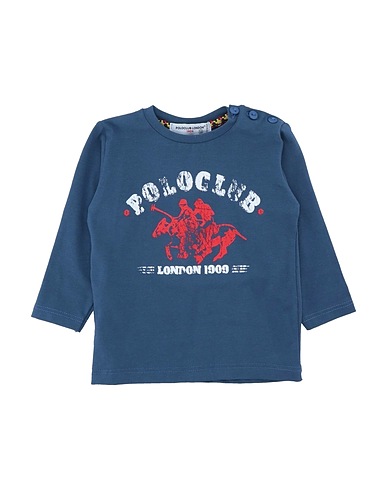 POLOCLUB LONDON 1909 T-Shirt Taubenblau 90% Baumwolle, 10% Elastan