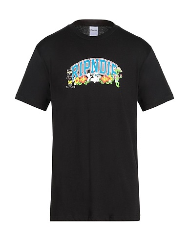 RIPNDIP T-shirt Summer Friends Tee
 Black 100% Cotton