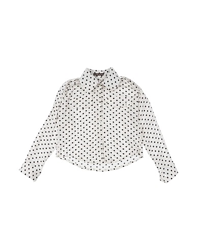 MANILA GRACE Patterned shirts & blouses White 100% Rayon