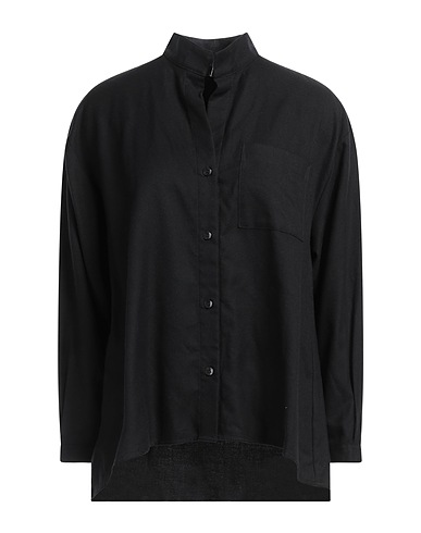 THE SLEEP SHIRT Solid colour shirts & blouses Black 100% Cotton