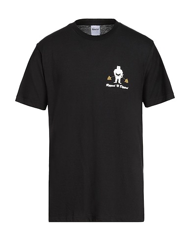 RIPNDIP T-shirt Ripped N Dipped Tee
 Black 100% Cotton