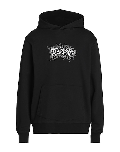 RIPNDIP Hooded track jacket  Shock Hoodie
 Black 100% Cotton