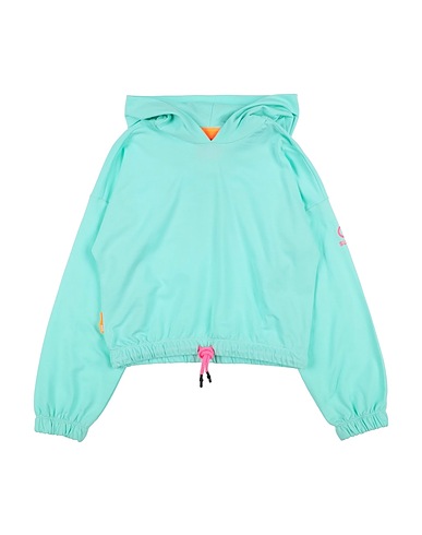 SUNS BOARDS Hooded sweatshirt Turquoise 100% Cotton