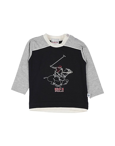 BEVERLY HILLS POLO CLUB T-shirt Grigio chiaro 100% Cotone
