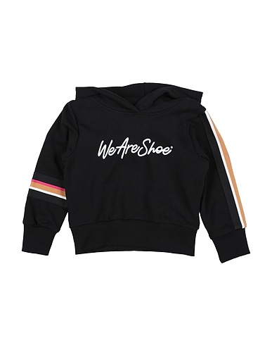 SHOE Sweatshirt Black 95% Cotton, 5% Elastane