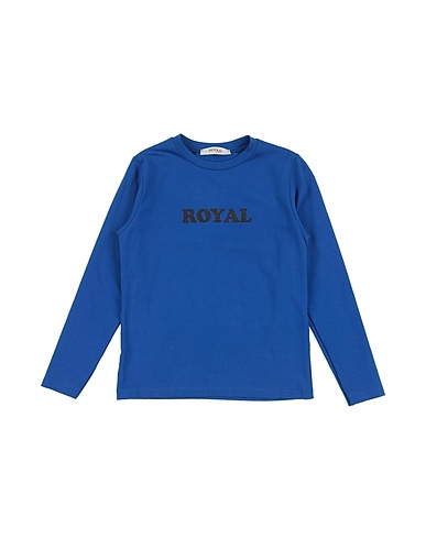 VICOLO T-Shirt Blau 90% Baumwolle, 10% Elastan