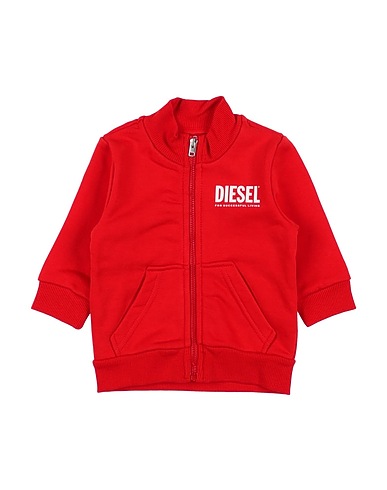 DIESEL Sweatshirt Red 100% Cotton, Elastane