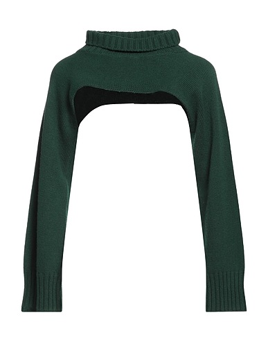 8PM Shrug Dark green 40% Viscose, 30% Polyamide, 25% Wool, 5% Cashmere