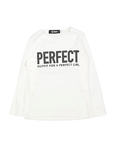 ILLOGIC! T-shirt White 50% Cotton, 42% Modal, 8% Elastane