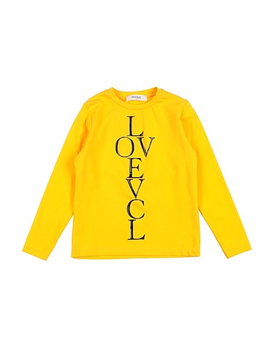 VICOLO T-shirt Marigold 90% Cotton, 10% Elastane