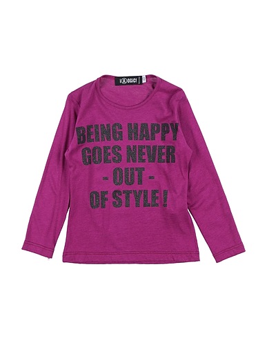 ILLOGIC! T-shirt Mauve 50% Cotton, 42% Modal, 8% Elastane