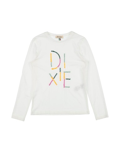 DIXIE T-shirt Λευκό 100% Βαμβάκι