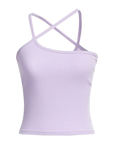 ROKH Top Lilac 67% Polyester, 28% Rayon, 5% Elastane