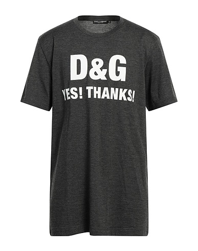 DOLCE&GABBANA T-shirt Lead 100% Cashmere