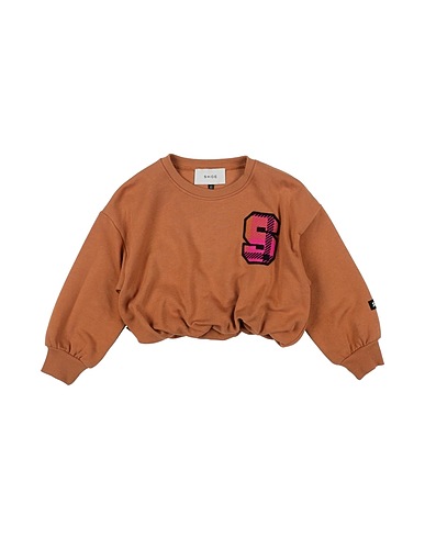 SHOE Sweatshirt Camel 100% Cotton
