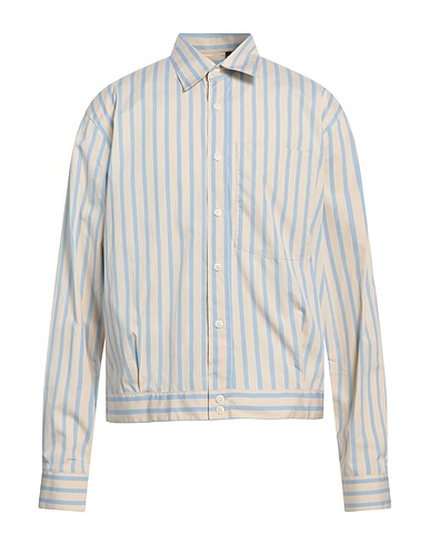 COSTUMEIN Camicia a righe Beige 100% Cotone