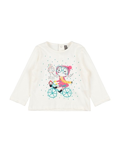 LOSAN T-shirt Cream 100% Cotton