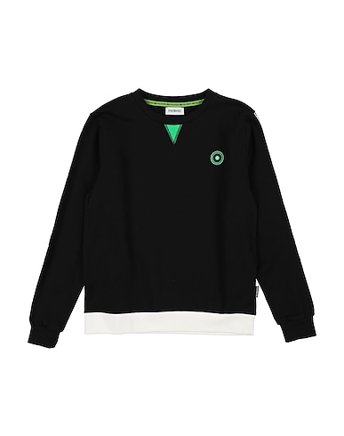 BIKKEMBERGS Sweatshirt Black 100% Cotton
