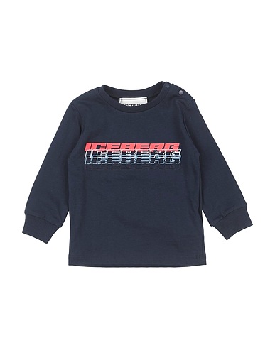 ICEBERG T-Shirt Marineblau 100% Baumwolle