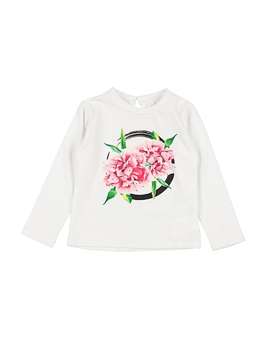FUN & FUN T-shirt White 95% Cotton, 5% Elastane