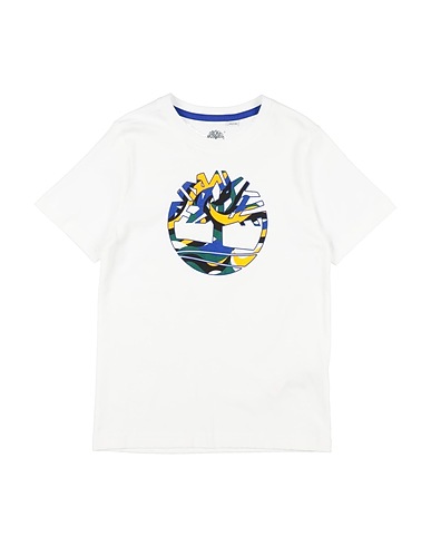 TIMBERLAND T-shirt White 100% Cotton