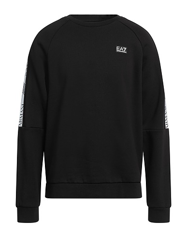 EA7 Sweatshirt Black 84% Cotton, 16% Polyester
