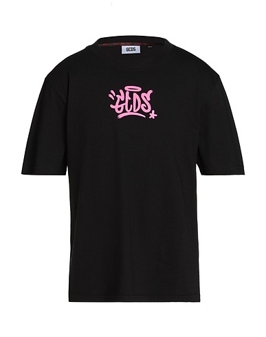 GCDS T-shirt Black 100% Cotton