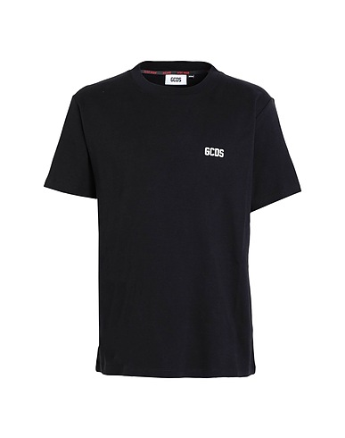 GCDS T-Shirt Schwarz 100% Baumwolle