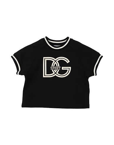 DOLCE&GABBANA T-shirt Black 70% Cotton, 30% Polyamide, Elastane