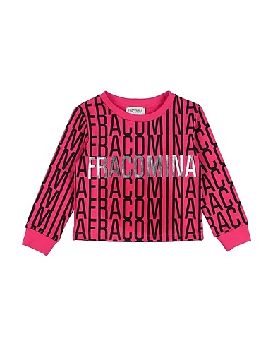 FRACOMINA MINI Felpa Fucsia 95% Cotone, 5% Elastan