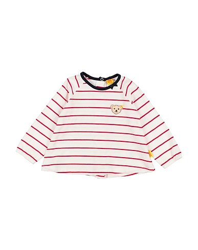 STEIFF T-shirt Bianco 95% Cotone, 5% Elastan