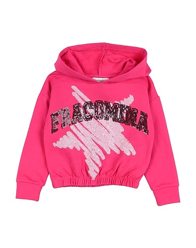 FRACOMINA MINI Sweatshirt Fuchsia 95% Cotton, 5% Elastane