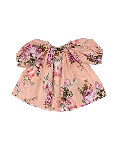 DOLCE&GABBANA トップス ペールピンク コットン 100%