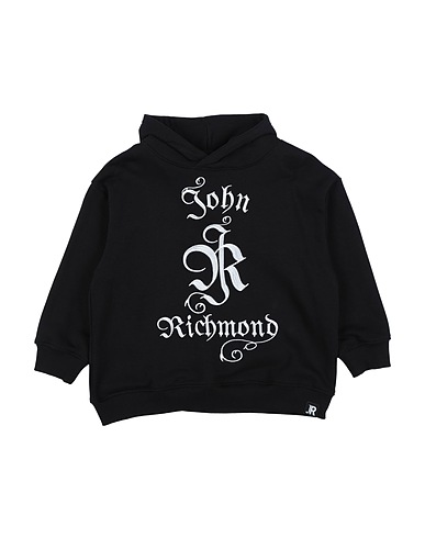 JOHN RICHMOND Felpa Nero 100% Cotone