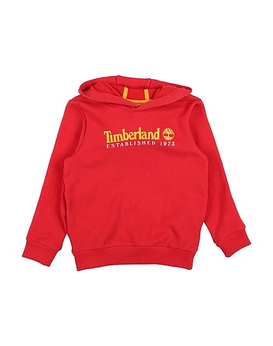TIMBERLAND Felpa Rosso 80% Cotone, 20% Poliestere, Elastan