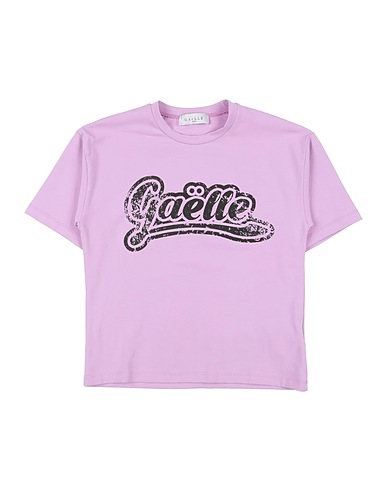 GAëLLE Paris T-shirt Lilac 96% Cotton, 4% Elastane