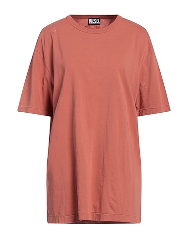DIESEL Basic T-Shirt Antique rose 100% Cotton
