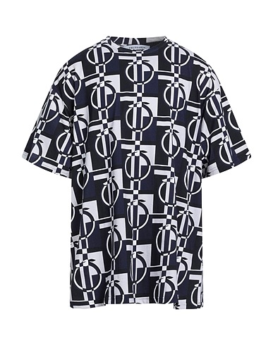 TRUSSARDI T-shirt Navy blue 100% Cotton