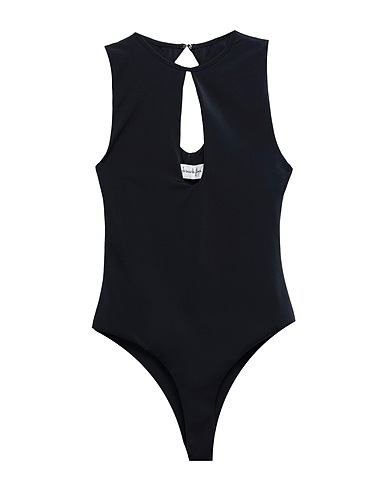 JE SUIS LE FLEUR TOPWEAR Nero 80% Poliammide, 20% Elastan