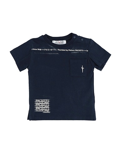 PACIOTTI 4US T-shirt Navy blue 100% Cotton