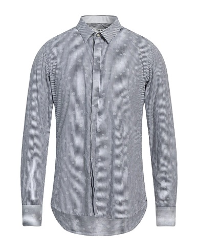 BERNA Striped shirt Charcoal 100% Cotton