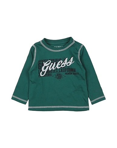 GUESS T-Shirt Dunkelgrün 100% Baumwolle