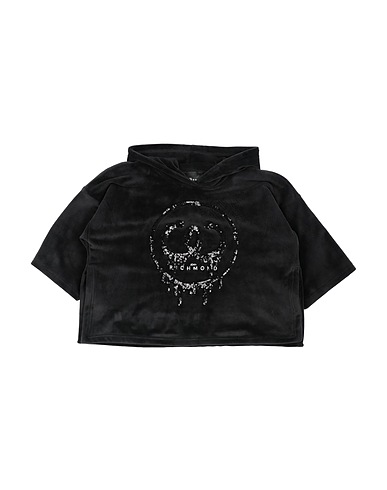 JOHN RICHMOND Hooded track jacket  Black 92% Polyester, 8% Elastane